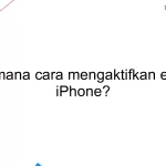 Bagaimana cara mengaktifkan eSIM di iPhone?