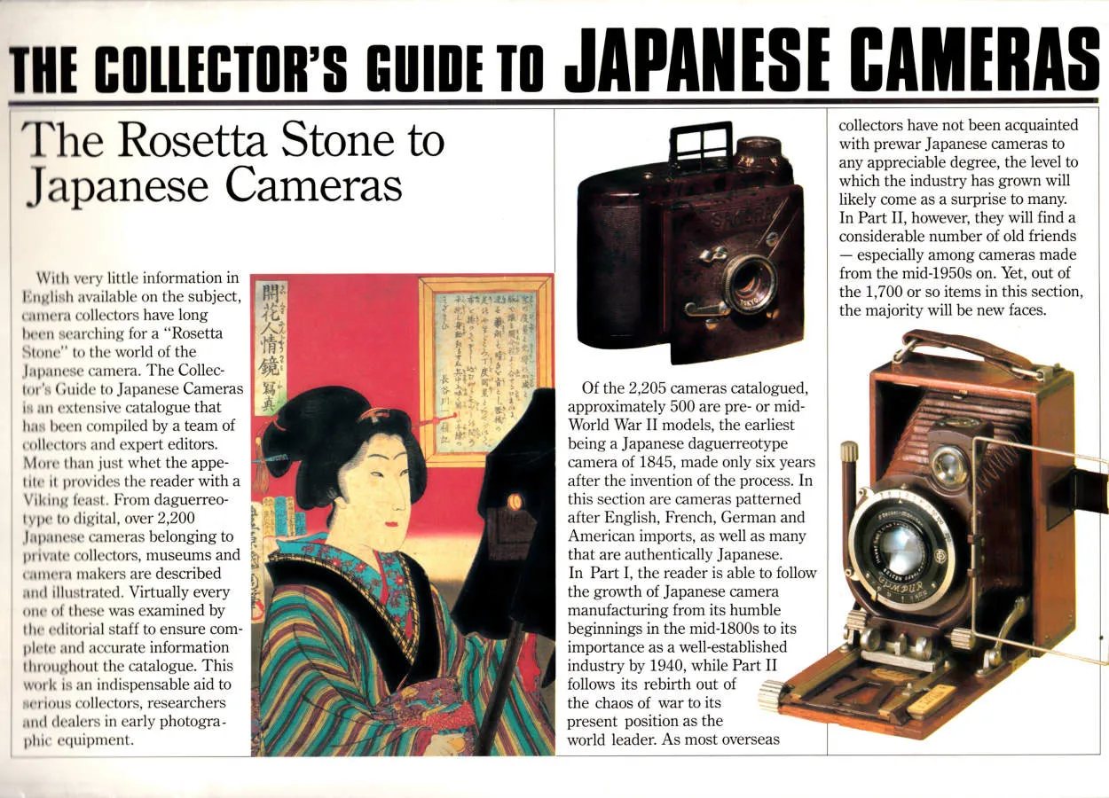 Vintage Japanese Cameras: A Collector's Guide