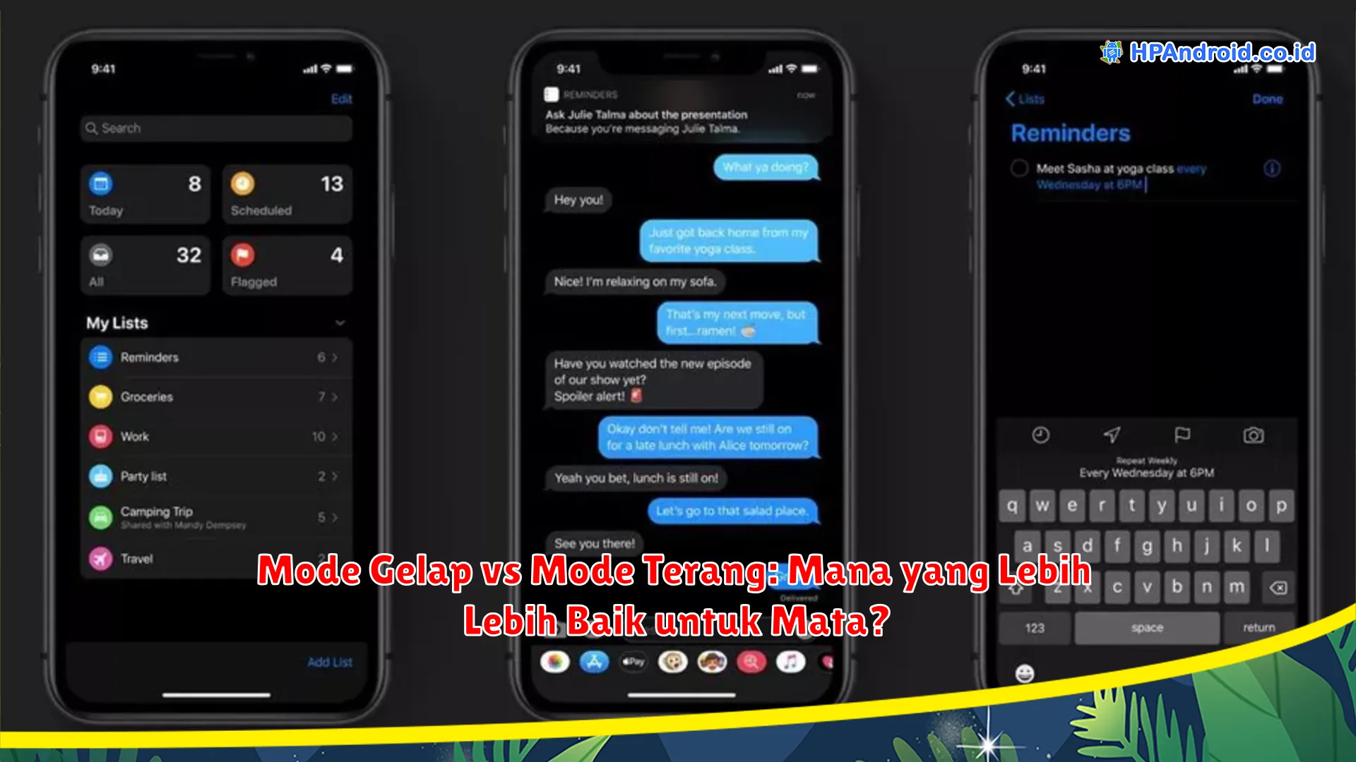 Mengatur Mode Gelap Di Iphone 14 Untuk Kenyamanan Mata Hpandroid