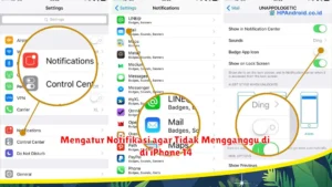 Mengatur Notifikasi agar Tidak Mengganggu di iPhone 14