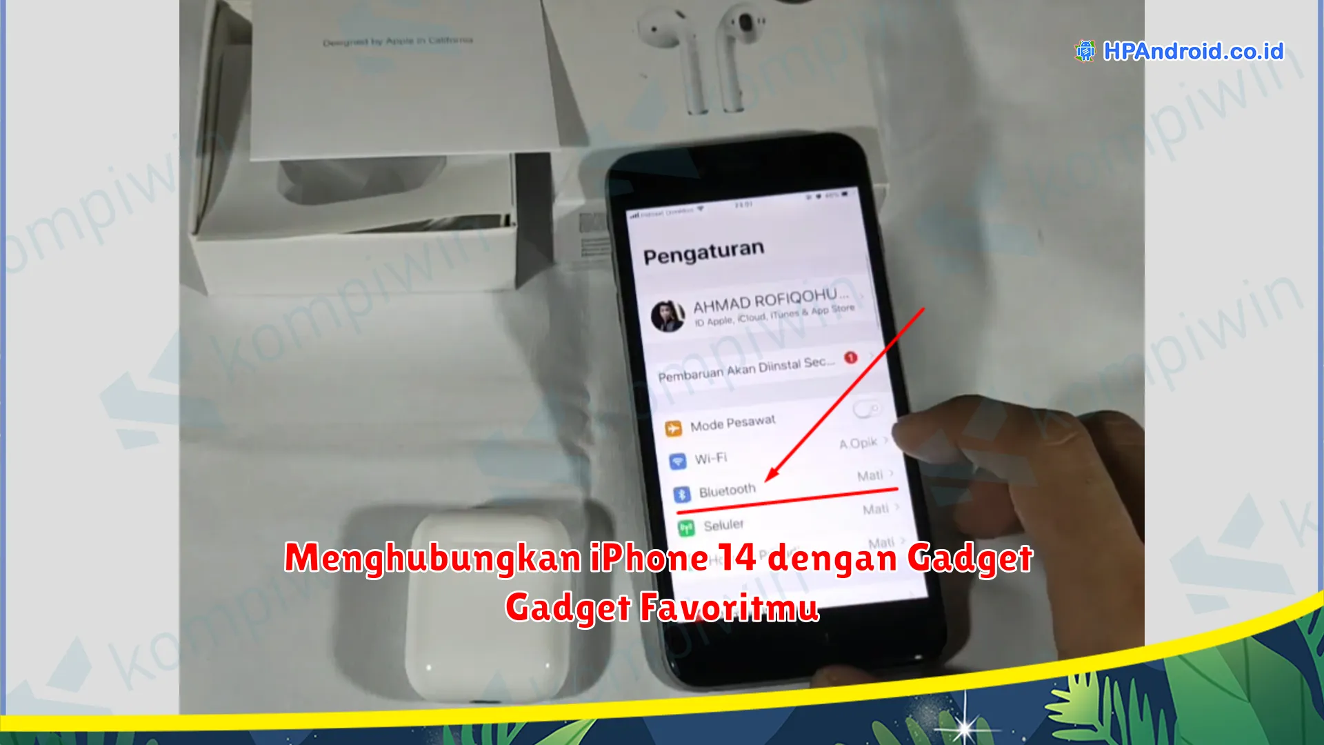 Menghubungkan iPhone 14 dengan Gadget Favoritmu