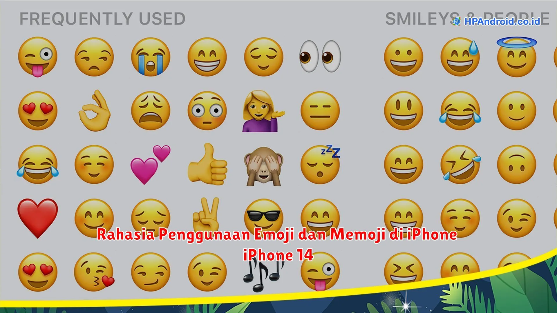 Rahasia Penggunaan Emoji dan Memoji di iPhone 14