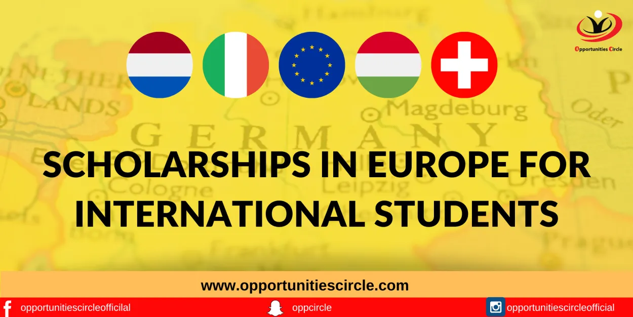 phd with scholarship in europe