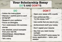 Crafting Winning Essays for US Scholarship Applications