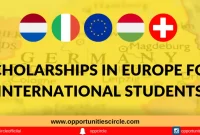 The Best Undergraduate Scholarships in European Universities