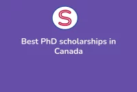 The Comprehensive List of PhD Scholarships in Canada