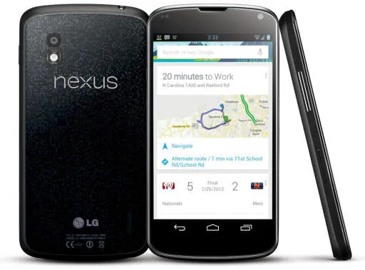 Featured LG NEXUS 4