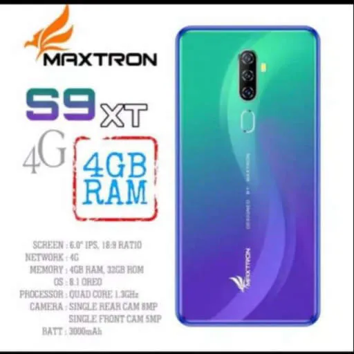 Featured Maxtron S9 XT 4G