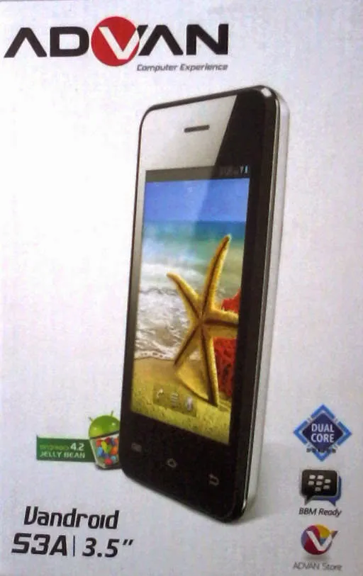 Featured Advan Vandroid S3A