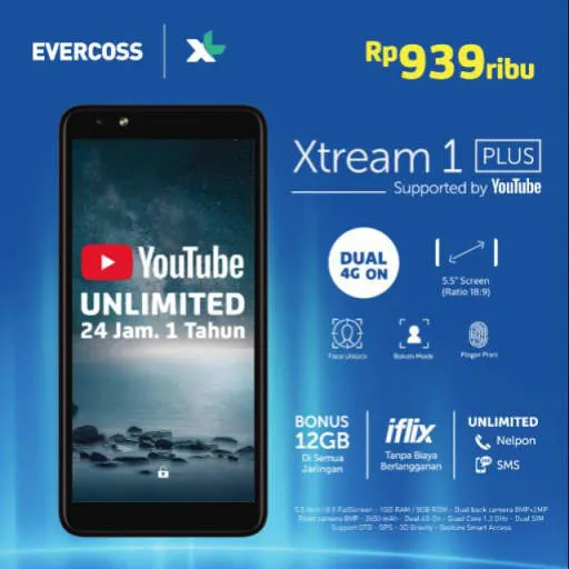 Featured Evercoss Xtream 1 Plus
